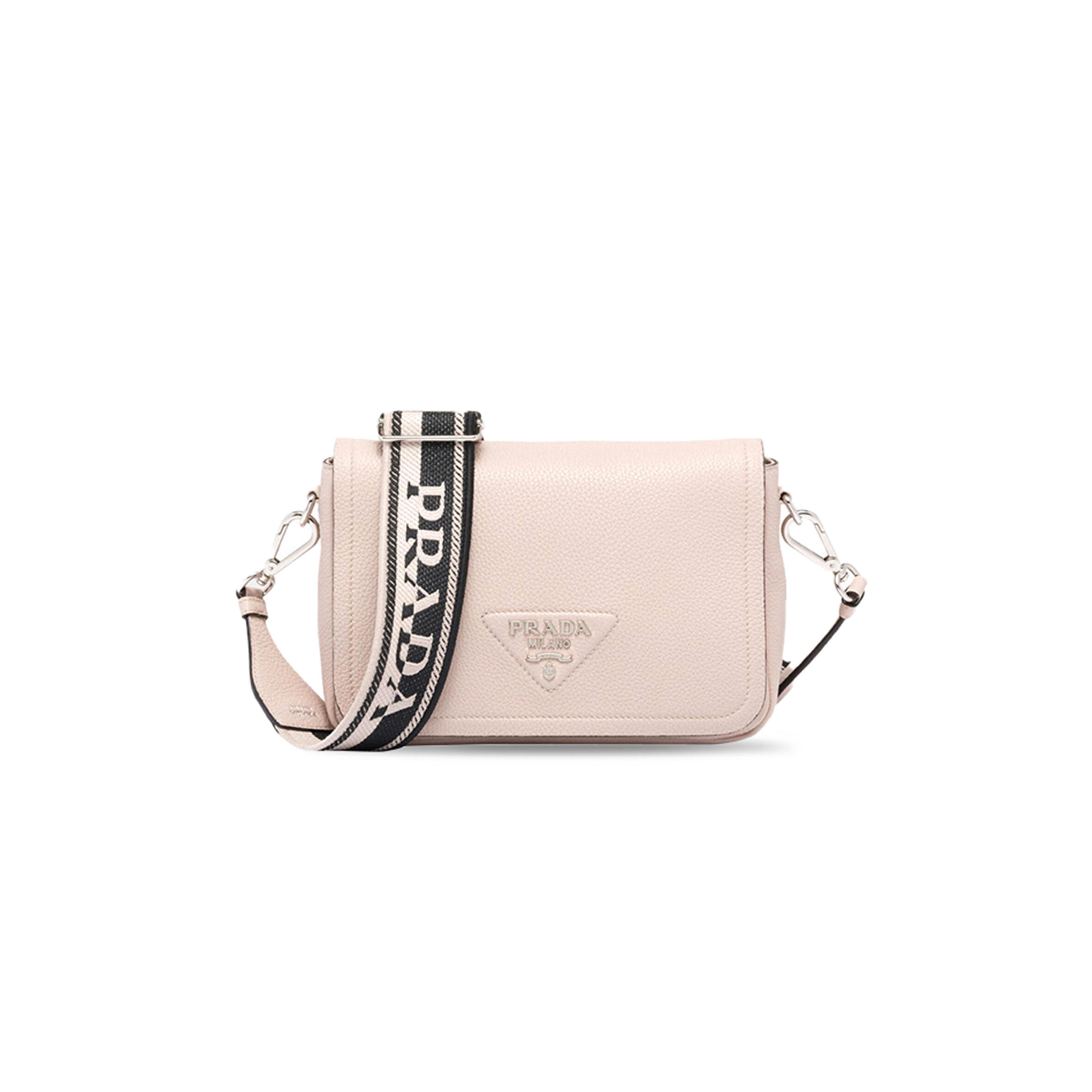 PRADA SMALL FLOU SHOULDER BAG 1BD332 (19*12*6cm)